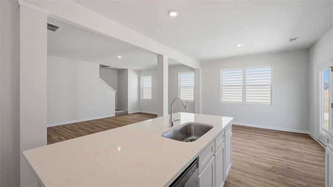 Furnished interior view inside a new home in Shoal Creek, Hampton (Image 7). Furnished interior view inside a new home in Shoal Creek, Hampton (Image 7).