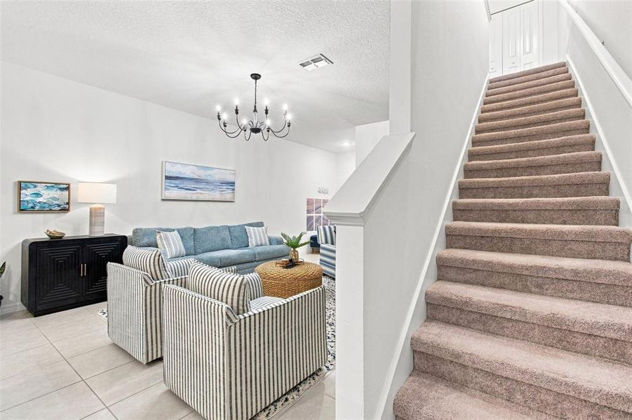 Furnished interior view inside a new home in , New Port Richey (Image 13).