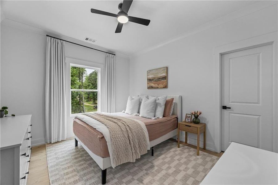 Furnished interior view inside a new home in , Hoschton (Image 43). Furnished interior view inside a new home in , Hoschton (Image 43).