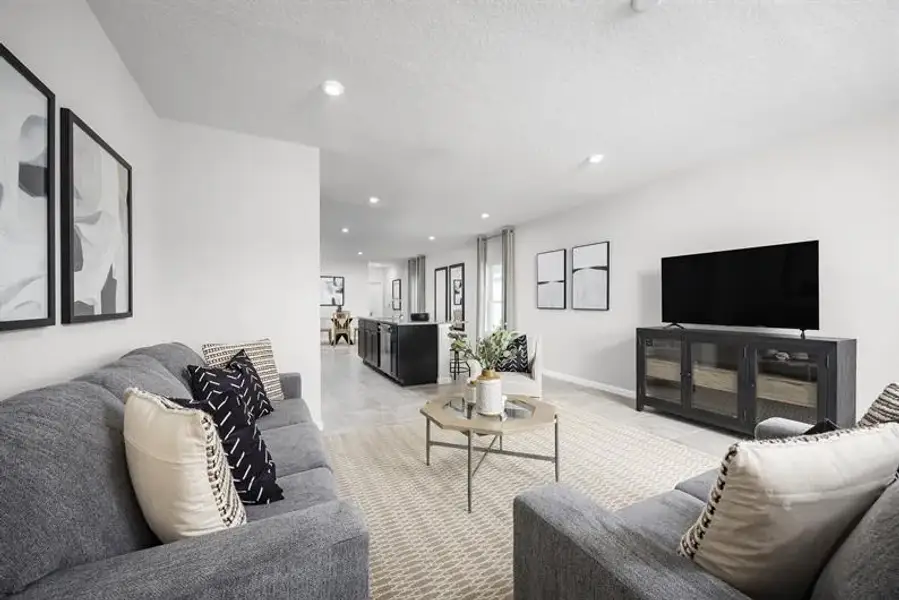 Furnished interior view inside a new home in Touchstone, Lakeland (Image 8).