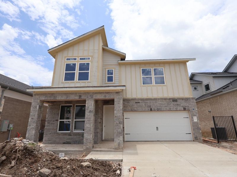 In-progress construction of a new home in Estancia West, Manchaca, TX (Image 5). In-progress construction of a new home in Estancia West, Manchaca, TX (Image 5).