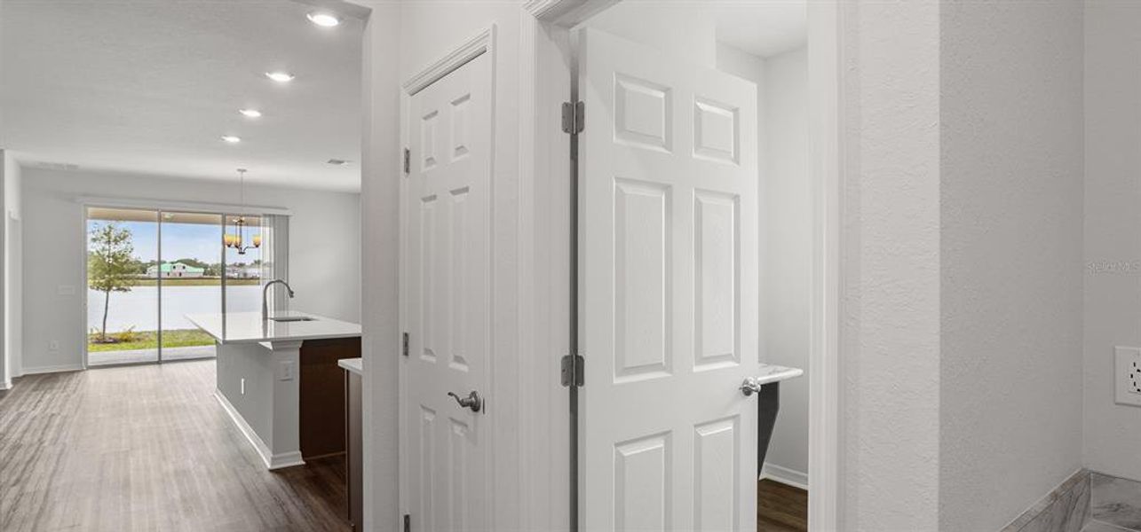 Furnished interior view inside a new home in The Crossings - Single-Family Homes, St. Cloud (Image 13).