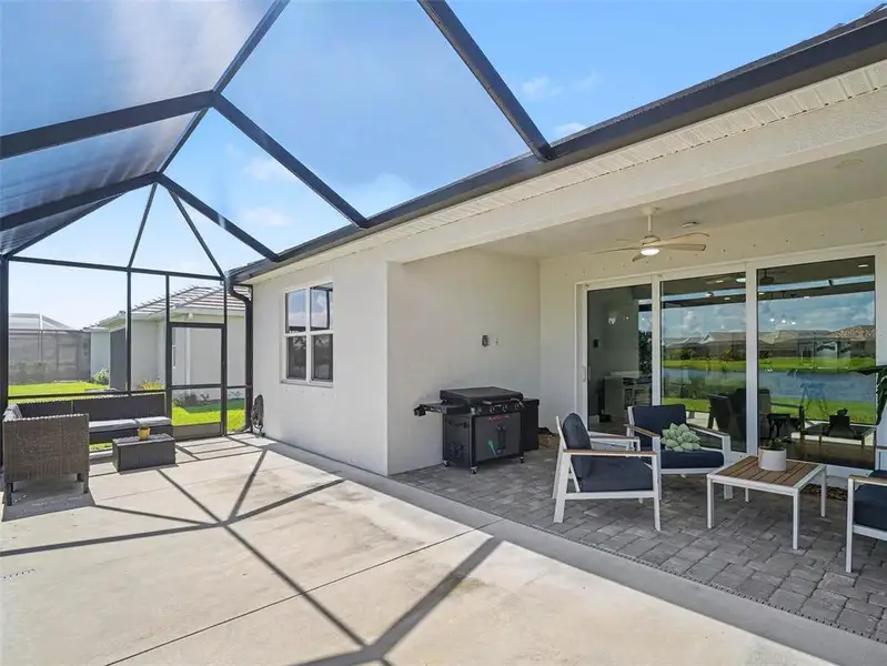 Exterior details and patio area of a home in , Sarasota (Image 22). Exterior details and patio area of a home in , Sarasota (Image 22).