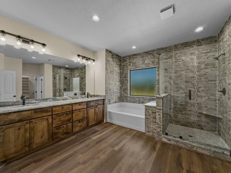 Furnished interior view inside a new home in , Ector (Image 6).