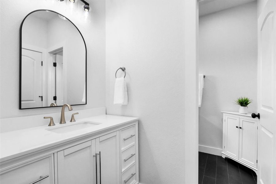 Furnished interior view inside a new home in , Houston (Image 9).