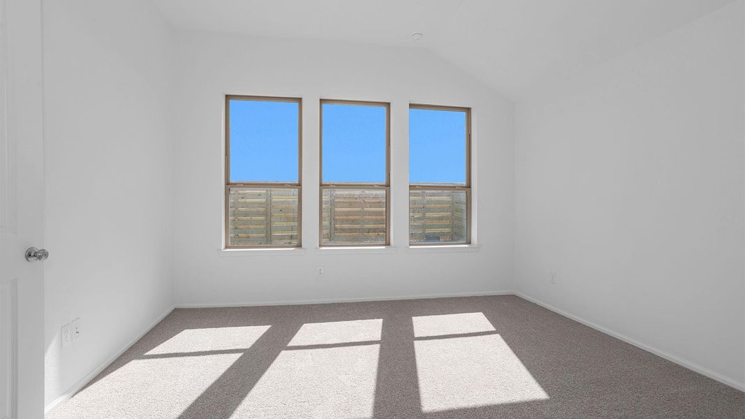 Spacious, unfurnished interior of a new home in Austin Point, Richmond (Image 7).