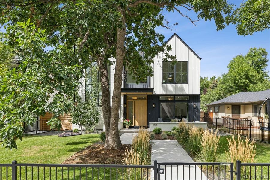 Front exterior of a new home in , Denver, CO, highlighting curb appeal (Image 18).