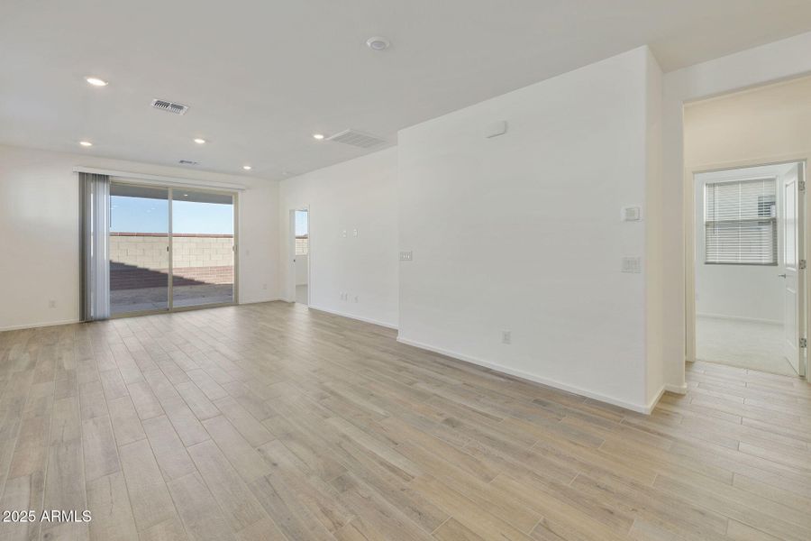 DINING ROOM AND GREAT ROOM