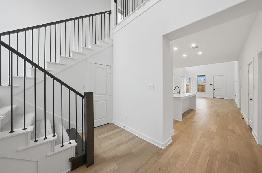Spacious, unfurnished interior of a new home in Cottages of Celina, Celina (Image 17). Spacious, unfurnished interior of a new home in Cottages of Celina, Celina (Image 17).