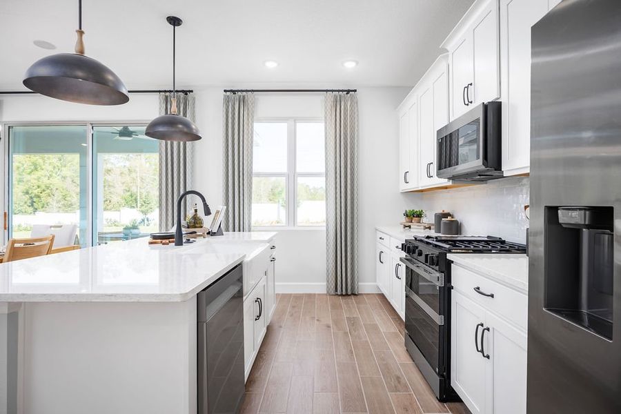 Representative furnished interior of a home built from the Magnolia by Risewell Homes in Trinity Gardens, Deland (Image 4). Representative furnished interior of a home built from the Magnolia by Risewell Homes in Trinity Gardens, Deland (Image 4).