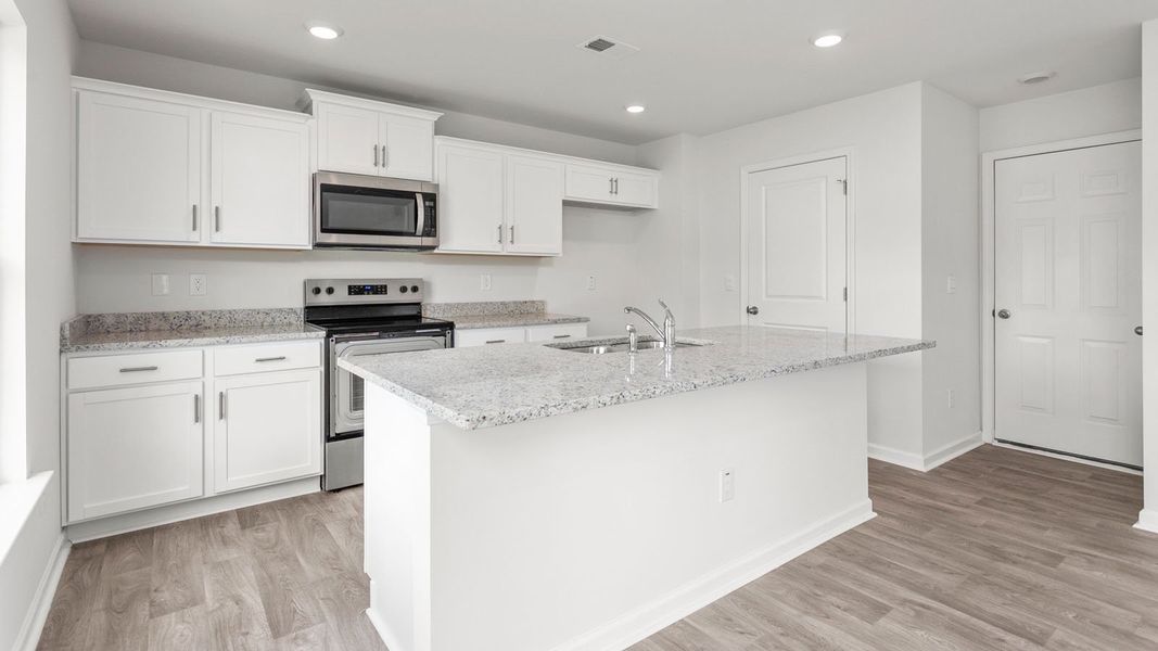 Furnished interior view inside a new home in Aspen Place, Thomasville (Image 4).