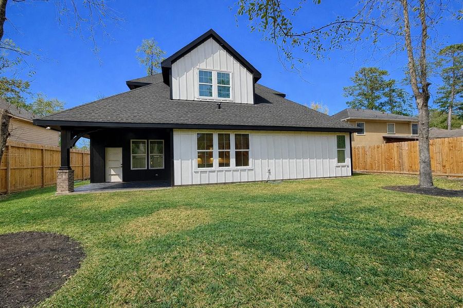 Back view of houseenhanced image