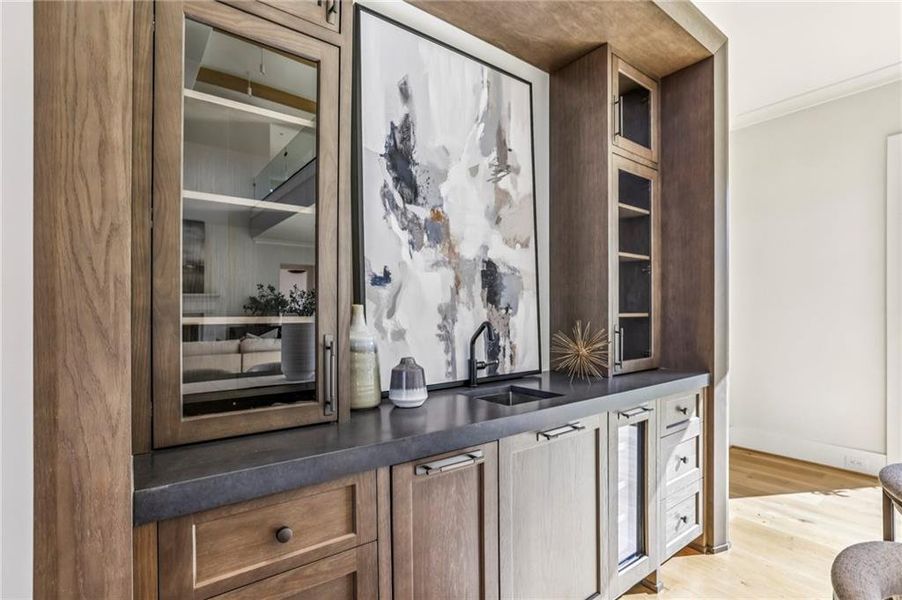 Furnished interior view inside a new home in , Atlanta (Image 16).