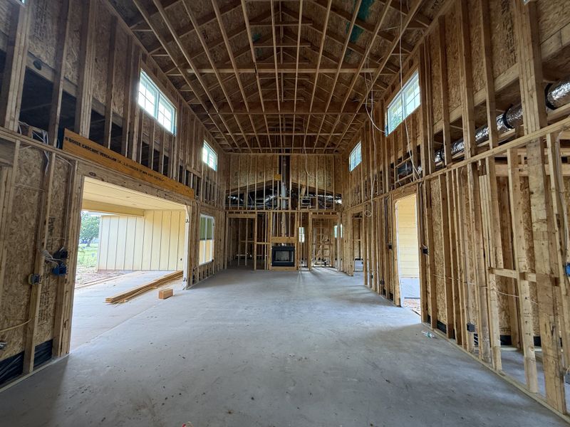 In-progress construction of a new home in Monarch Manor, Poolville, TX (Image 7).