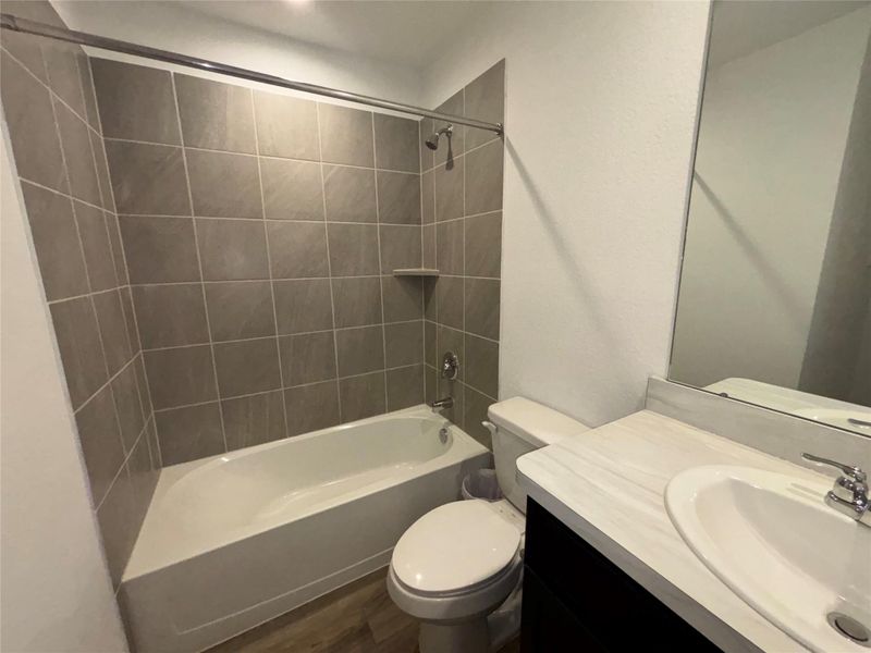 Furnished interior view inside a new home in , Houston (Image 9).