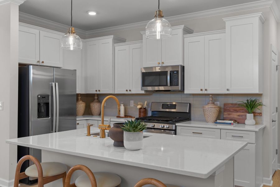 Representative furnished interior of a home built from the The Sunflower by Chesapeake Homes in Terrapin, Leland (Image 8).
