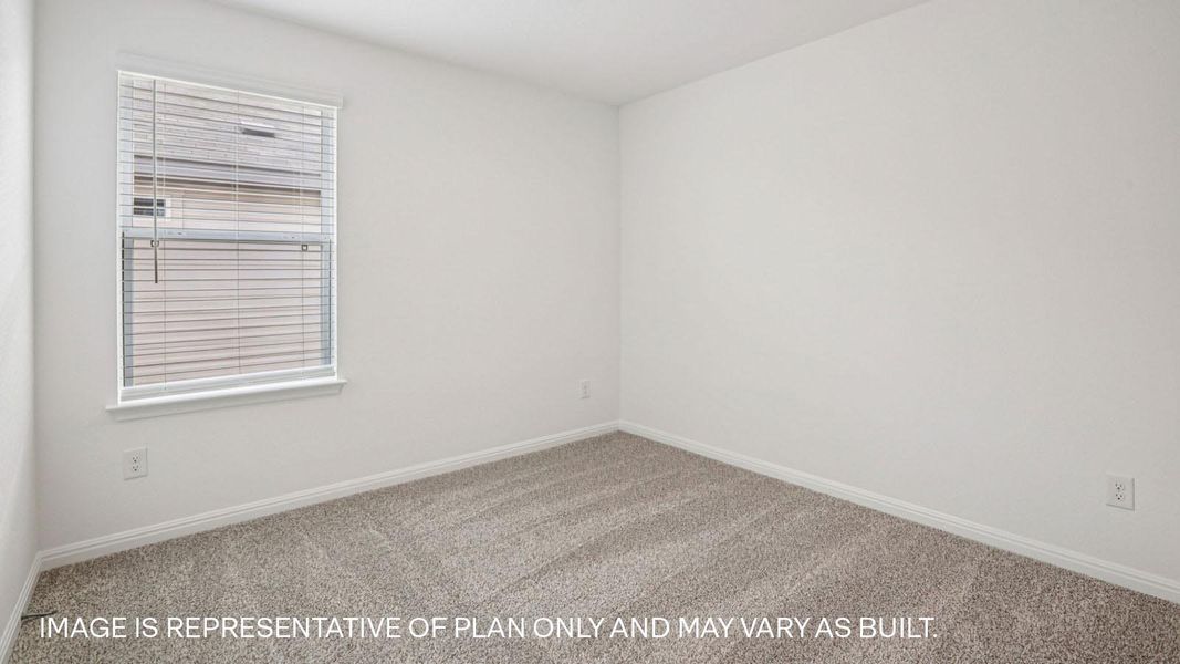 Spacious, unfurnished interior of a new home in Trails at Wildhorse, Austin (Image 28).