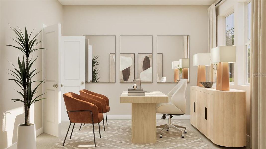 Furnished interior view inside a new home in Bridgewalk: Executive Collection, St. Cloud (Image 14).