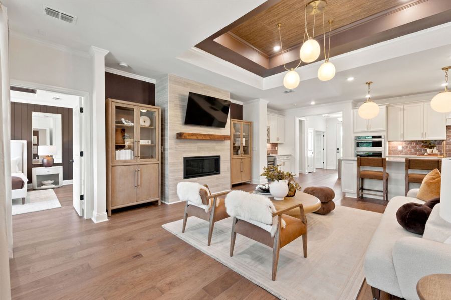 Representative furnished interior of a home built from the Stardom by Del Webb in Del Webb Ocean Isle Beach, Shallotte (Image 34).