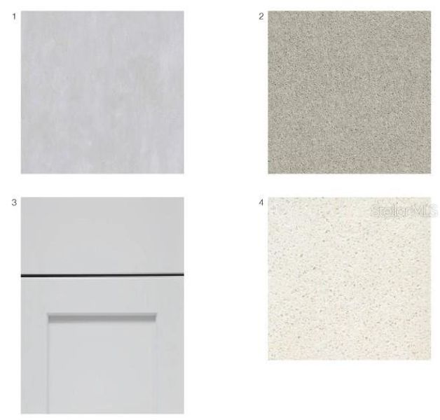 Sample of building materials used in homes in The Towns at Tiburon, Nokomis (Image 21).