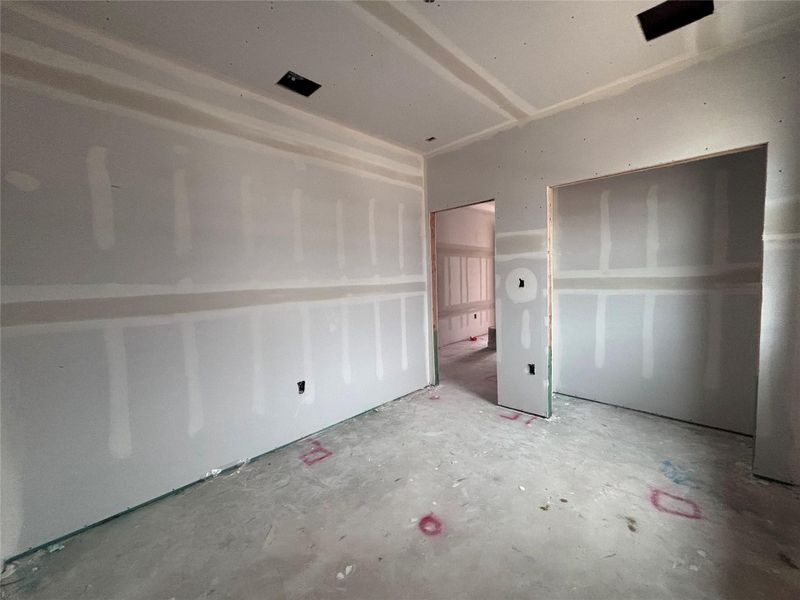 In-progress construction of a new home in The Colony 50s, Bastrop, TX (Image 8).