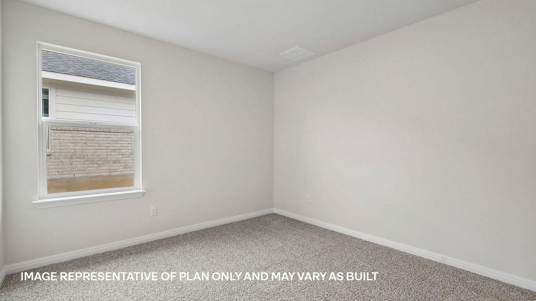 Representative unfurnished interior of a home built from the The Irvine by D.R. Horton in Thunder Rock, Marble Falls (Image 34). Representative unfurnished interior of a home built from the The Irvine by D.R. Horton in Thunder Rock, Marble Falls (Image 34).