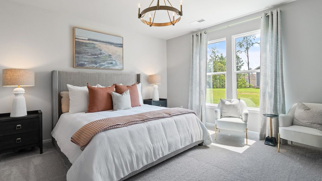 Furnished interior view inside a new home in Chapel Hill, Newnan (Image 15).