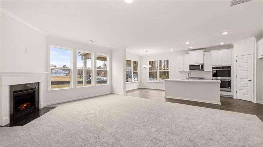 Spacious, unfurnished interior of a new home in Wildwood, Covington (Image 42).