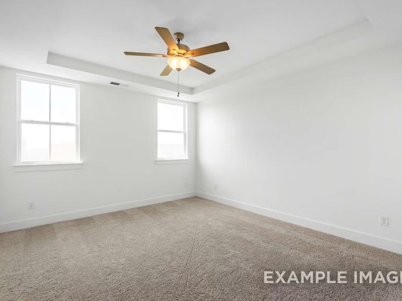 Spacious, unfurnished interior of a new home in Mercer Meadows, Royse City (Image 21). Spacious, unfurnished interior of a new home in Mercer Meadows, Royse City (Image 21).