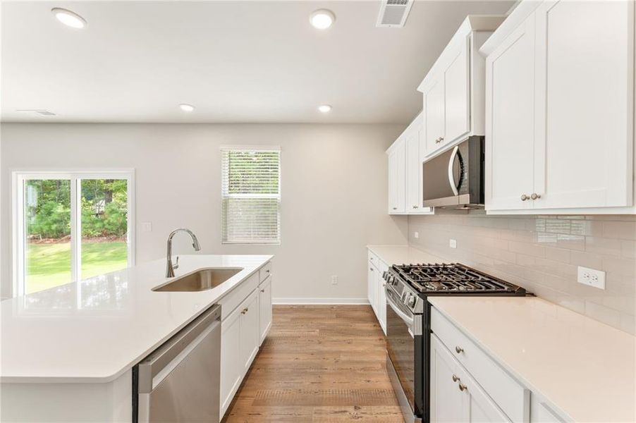 Furnished interior view inside a new home in Hawthorne Reserve, Dallas (Image 10).