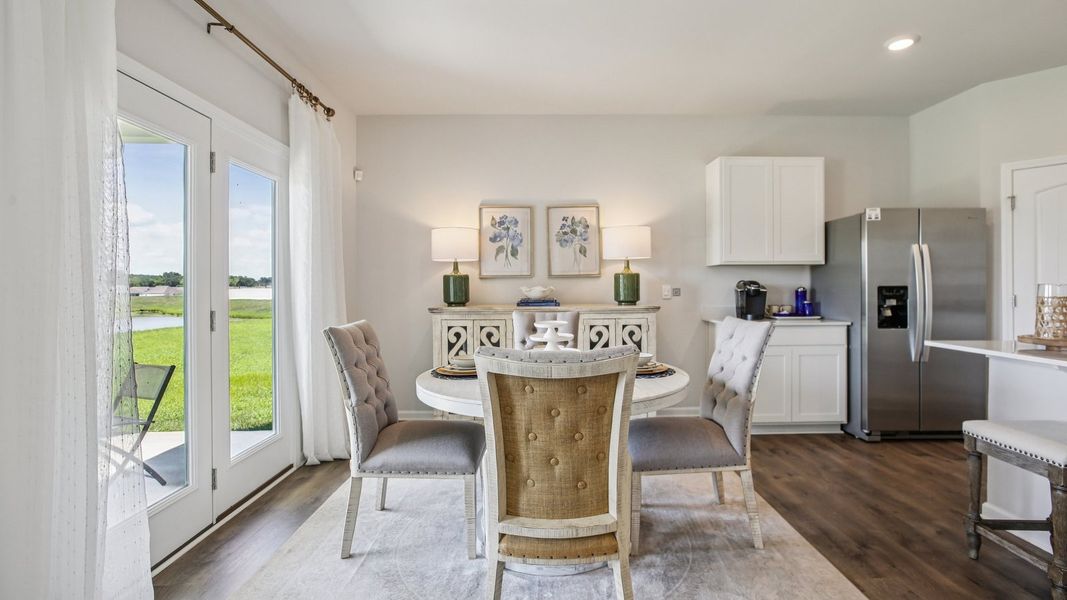 Furnished interior view inside a new home in The Parks, White House (Image 15).