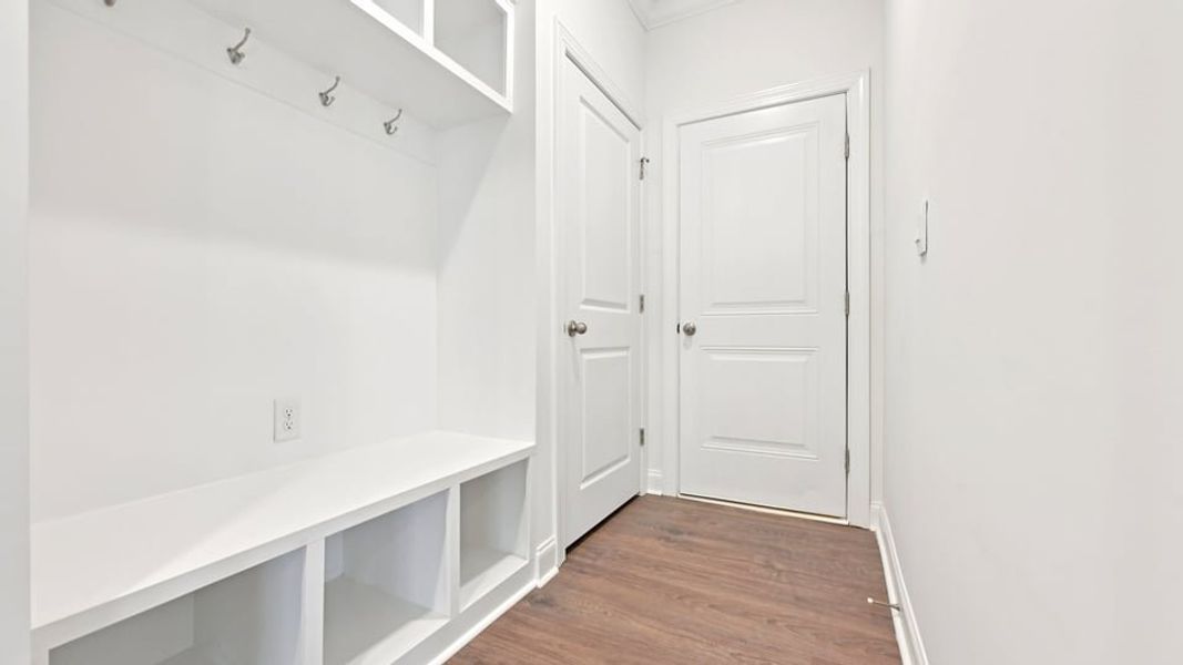 Representative unfurnished interior of a home built from the Wylie by D.R. Horton in Eagle Creek, Fuquay Varina (Image 23).