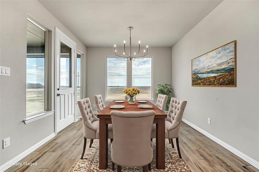 Furnished interior view inside a new home in Parker Heights, Valley View (Image 13).