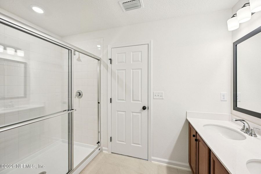 Furnished interior view inside a new home in , Jacksonville (Image 9). Furnished interior view inside a new home in , Jacksonville (Image 9).