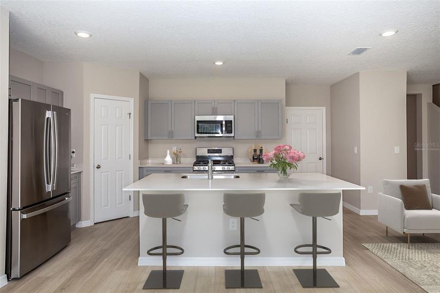Furnished interior view inside a new home in Villa Mar, Winter Haven (Image 10).