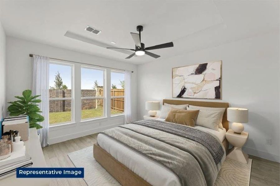 Furnished interior view inside a new home in Edgewood Creek, Celina (Image 6). Furnished interior view inside a new home in Edgewood Creek, Celina (Image 6).
