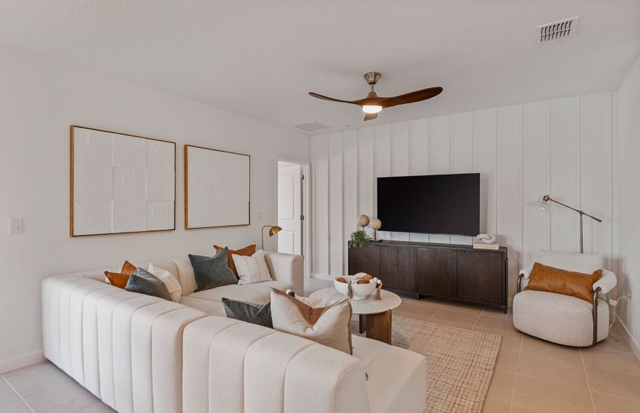 Furnished interior view inside a new home in Riversong, Parrish (Image 15).