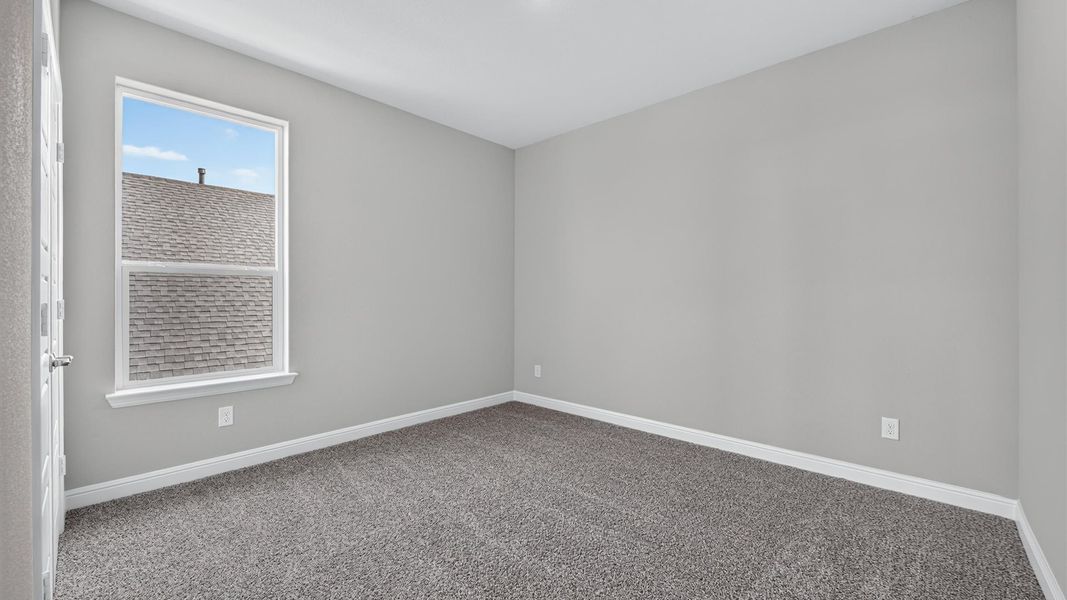 Representative unfurnished interior of a home built from the Tallow by D.R. Horton in Treeline, Justin (Image 32).