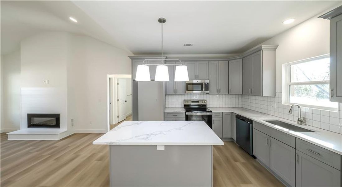 Furnished interior view inside a new home in , Carrollton (Image 6).