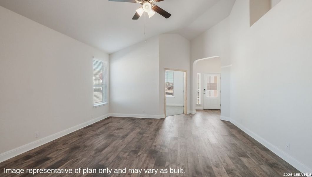 Spacious, unfurnished interior of a new home in Veranda, San Antonio (Image 11). Spacious, unfurnished interior of a new home in Veranda, San Antonio (Image 11).