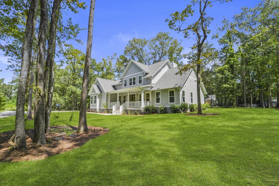 Front exterior of a new home in , Hollywood, SC, highlighting curb appeal (Image 30).
