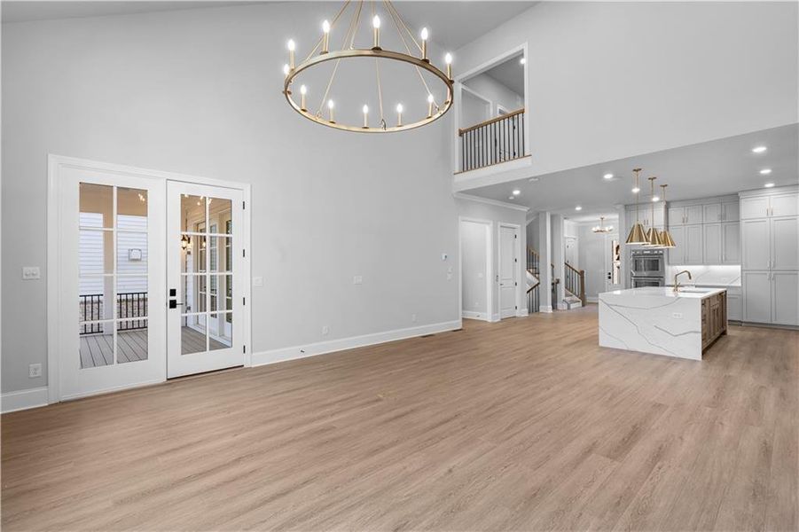 Spacious, unfurnished interior of a new home in , Peachtree Corners (Image 41). Spacious, unfurnished interior of a new home in , Peachtree Corners (Image 41).