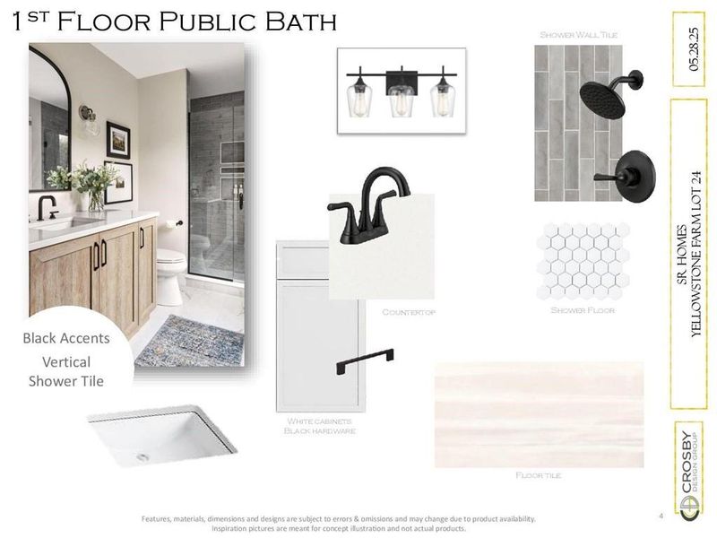 Sample of building materials used in homes in Yellowstone Farms, Cumming (Image 6). Sample of building materials used in homes in Yellowstone Farms, Cumming (Image 6).