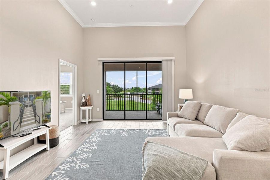 Furnished interior view inside a new home in , Port Charlotte (Image 12). Furnished interior view inside a new home in , Port Charlotte (Image 12).