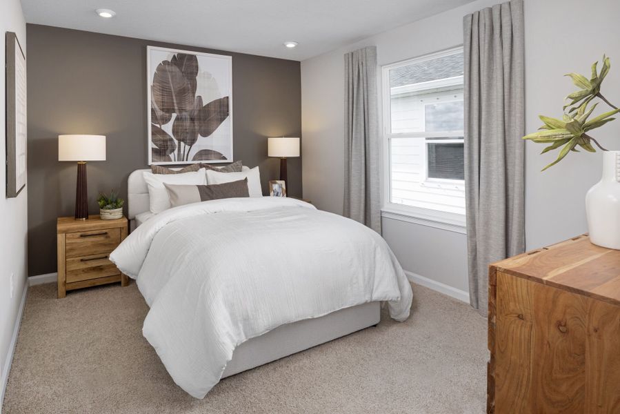 Representative furnished interior of a home built from the Brookstone by Mattamy Homes in Crosswind Ranch, Parrish (Image 17).
