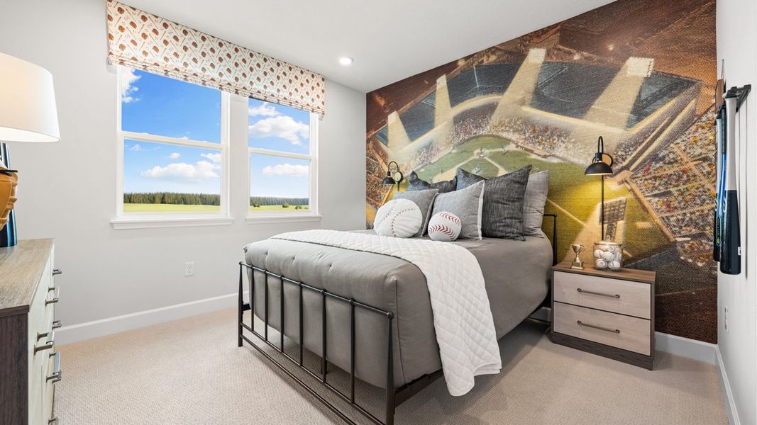 Representative furnished interior of a home built from the Carmel by Taylor Morrison in Victoria Lakes, Odessa (Image 19). Representative furnished interior of a home built from the Carmel by Taylor Morrison in Victoria Lakes, Odessa (Image 19).
