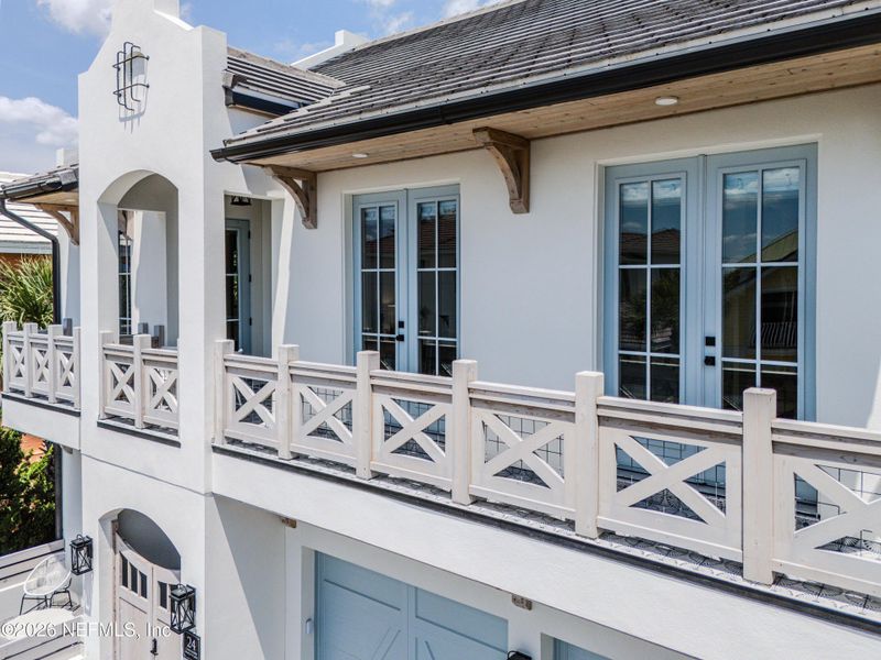 Exterior details and patio area of a home in , Palm Coast (Image 32).