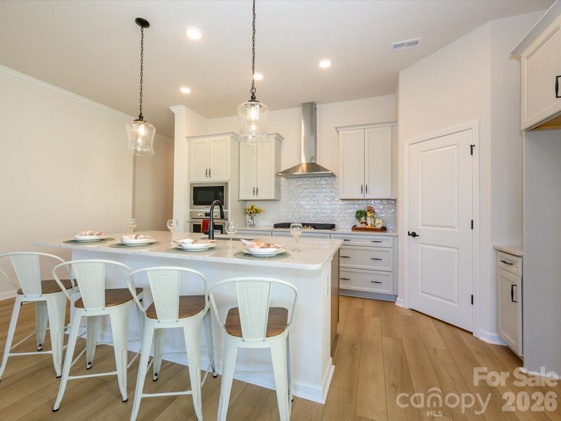 Furnished interior view inside a new home in Encore at Streamside - Classic Series, Waxhaw (Image 5).