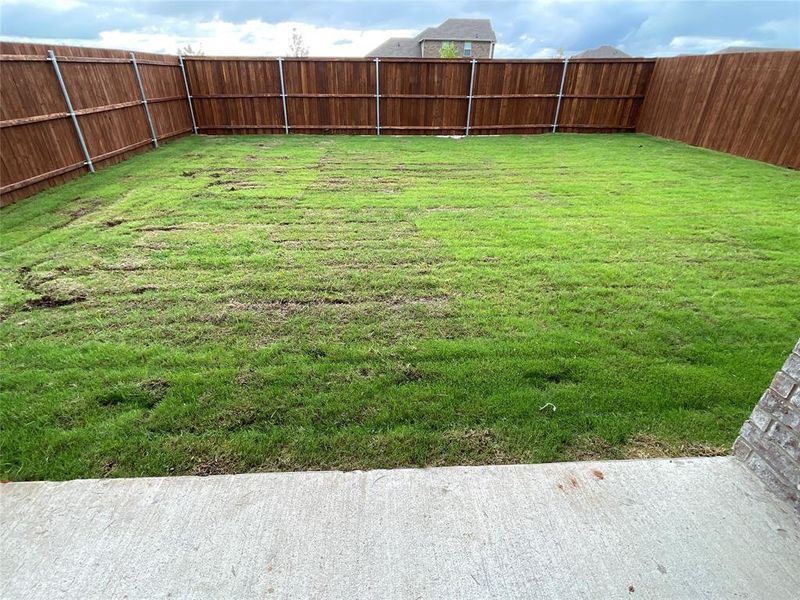 Exterior details and patio area of a home in Elevon, Lavon (Image 2). Exterior details and patio area of a home in Elevon, Lavon (Image 2).