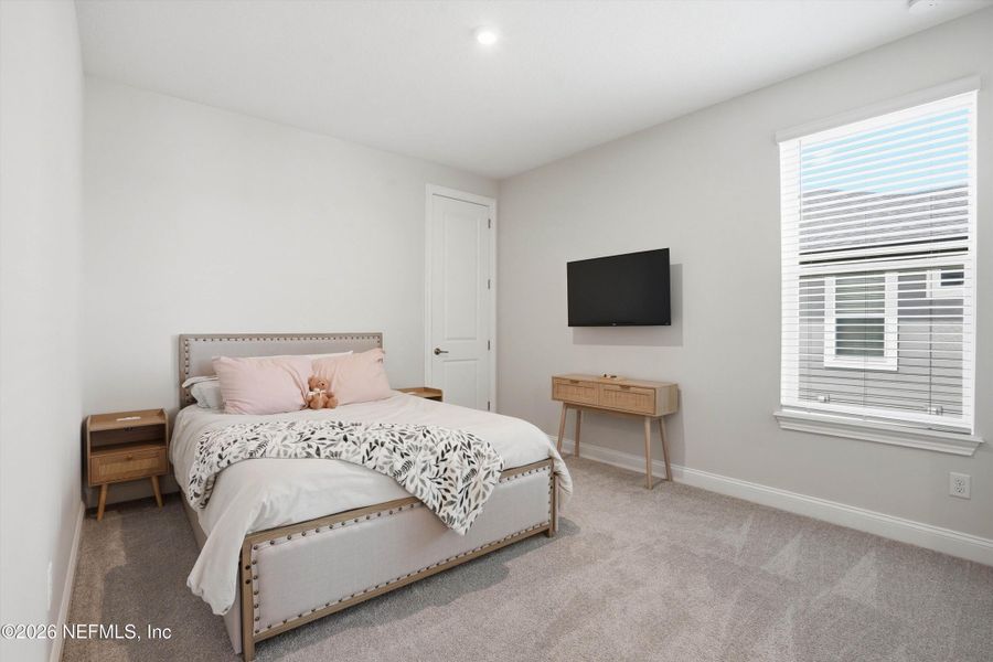 Furnished interior view inside a new home in RiverTown, St. Johns (Image 19).